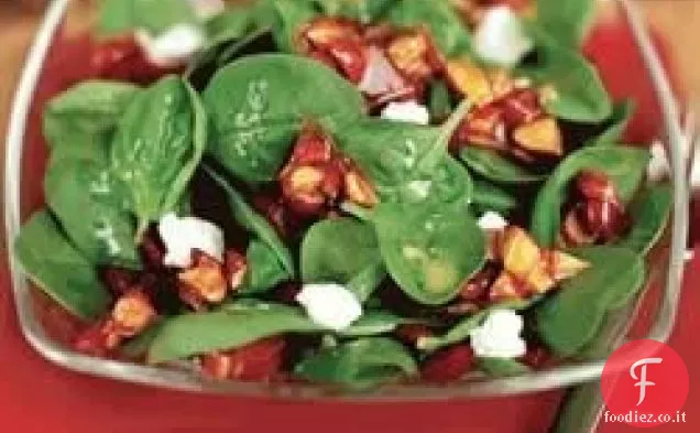 Insalata di spinaci di mandorle