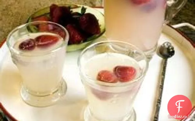 Limonata alla fragola facile