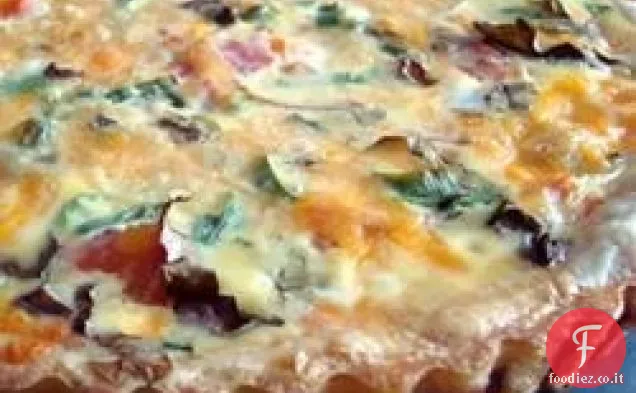 Quiche vegetariana speciale di Clinton