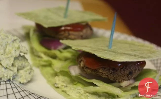 Hamburger di fagioli neri