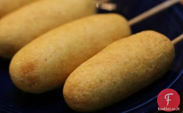 Corndog vegani al forno