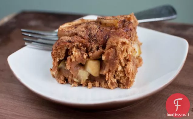 Torta di caffè alla mela e cannella