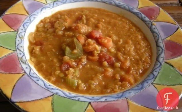 Zuppa di lenticchie marocchine