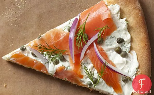 Pizza al Salmone affumicato