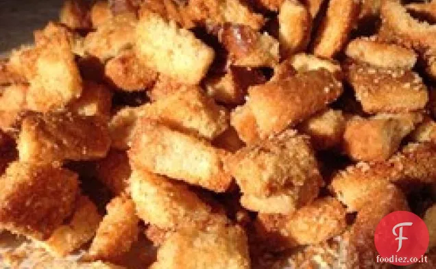 Crostini di formaggio e aglio