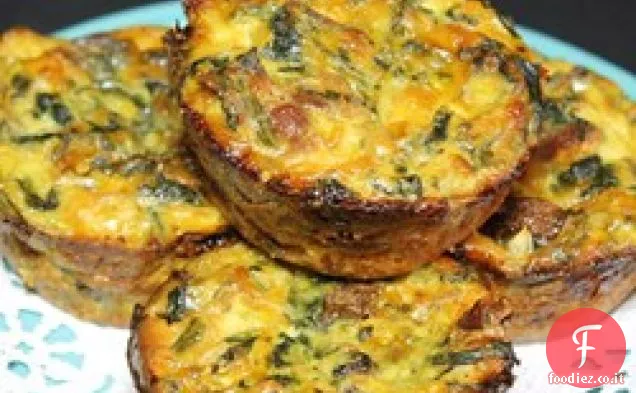 Spinaci e Spaghetti Squash Quiche