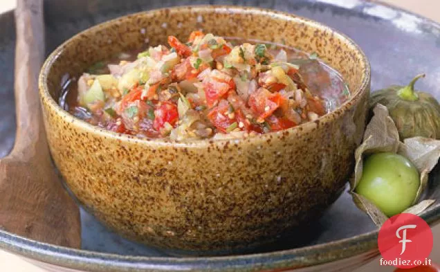 Salsa affumicata di Pomodoro e Tomatillo
