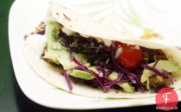 Tacos di petto con salsa verde