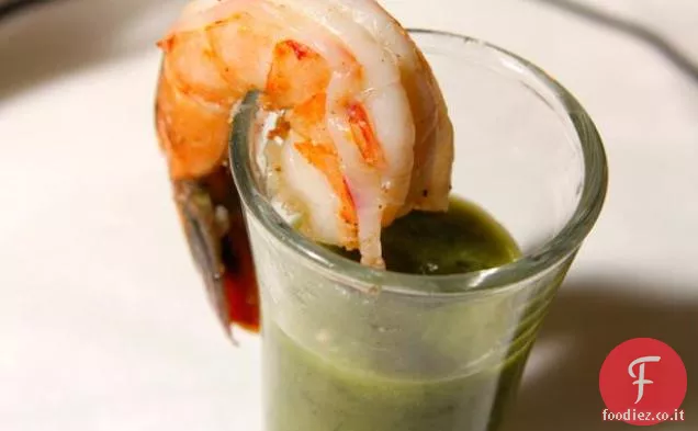 Cocktail di gamberetti-Tomatillo