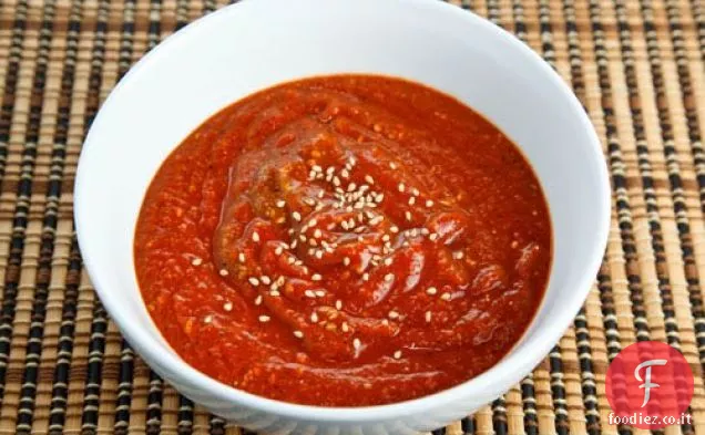 Stile coreano Salsa Roja