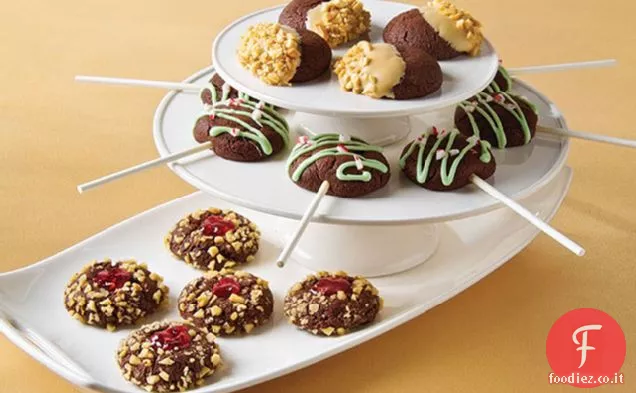 Biscotti al cioccolato gommosi tre modi