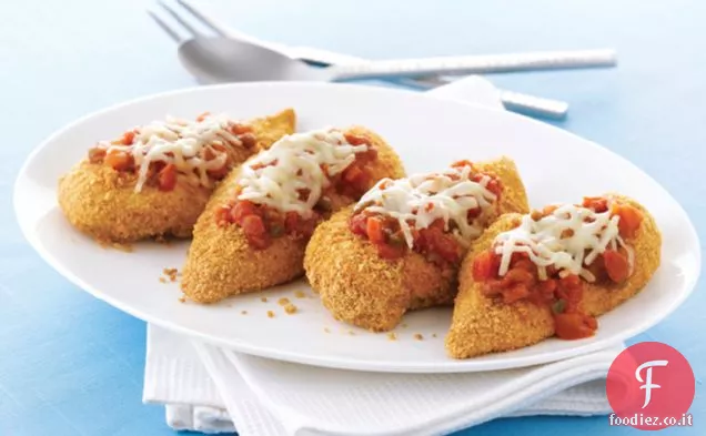 Pollo salsa croccante