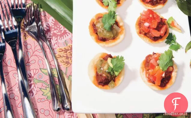 Chalupas con Chorizo
