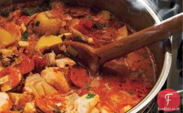 Ricetta di zuppa di pesce affumicato