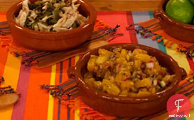 Salsa all'arancia-tomatillo