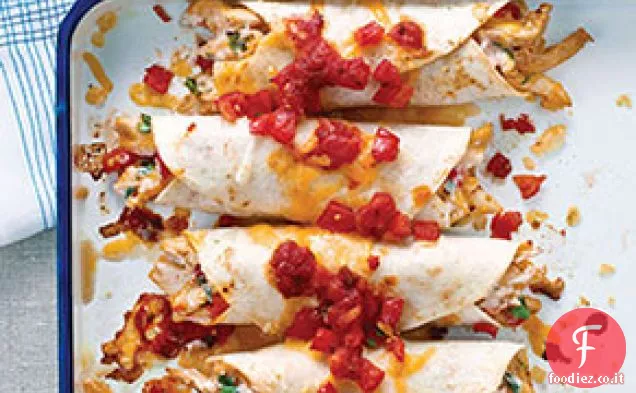 Enchiladas di pollo Fiesta
