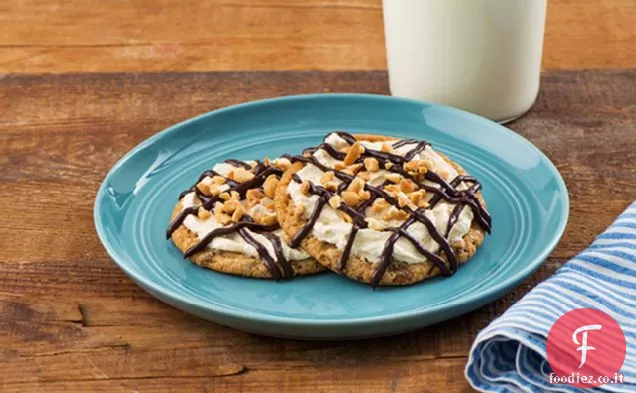 Burro di arachidi Creme Cookie tratta