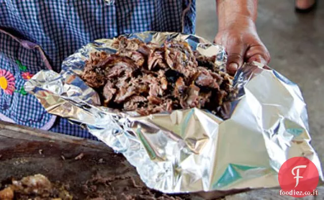 Barbacoa (Cile-Agnello affumicato strofinato)