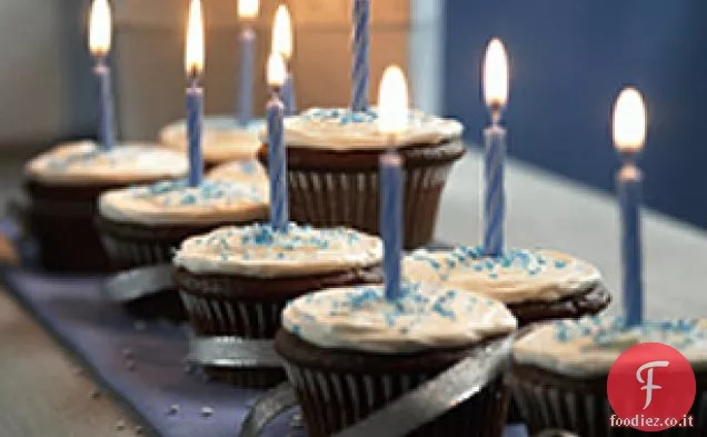 Cupcake Menorah