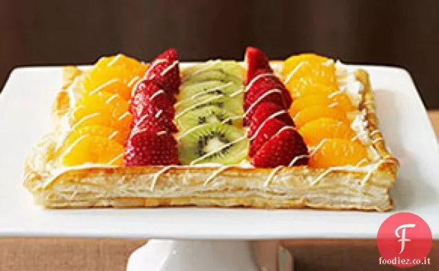 Crostata di frutta splendidamente facile