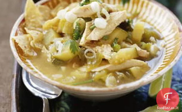 Mean Green pollo Tortilla Stoup
