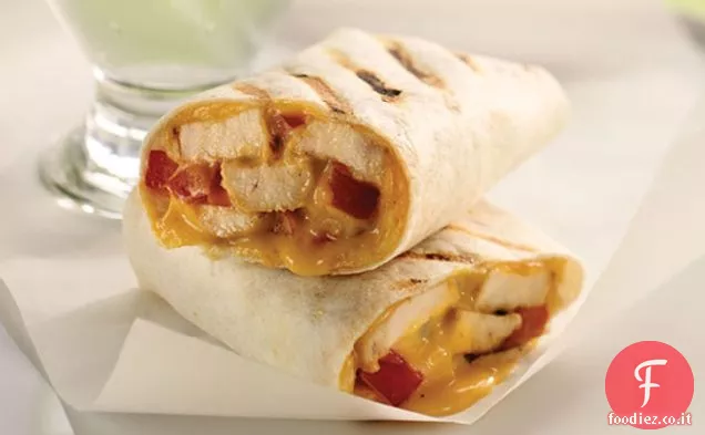 Involtini di pollo alla griglia