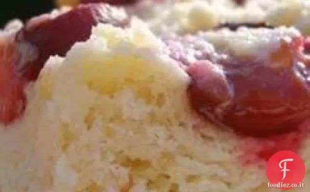 Drozdzowka (Plum Cake di lievito polacco)