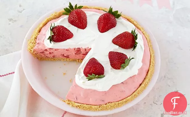 Torta alla crema di fragole