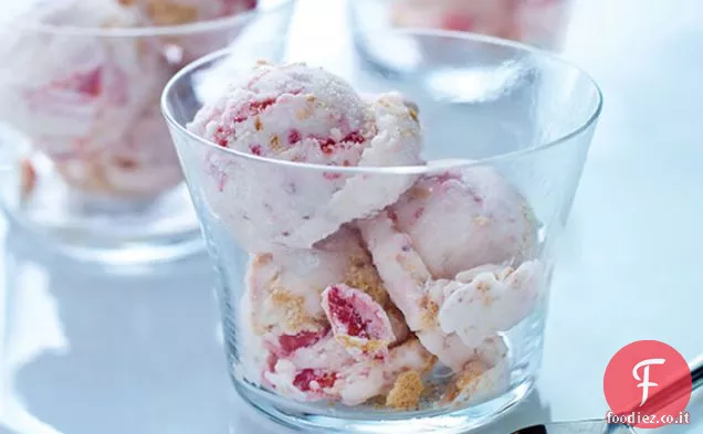 Gelato alla Cheesecake alla fragola