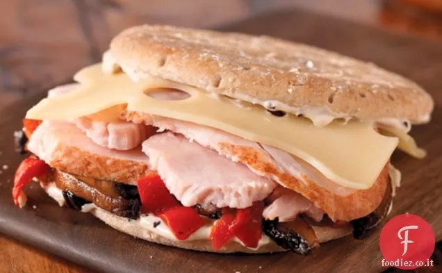 Panino al tacchino dell'amante del giardino