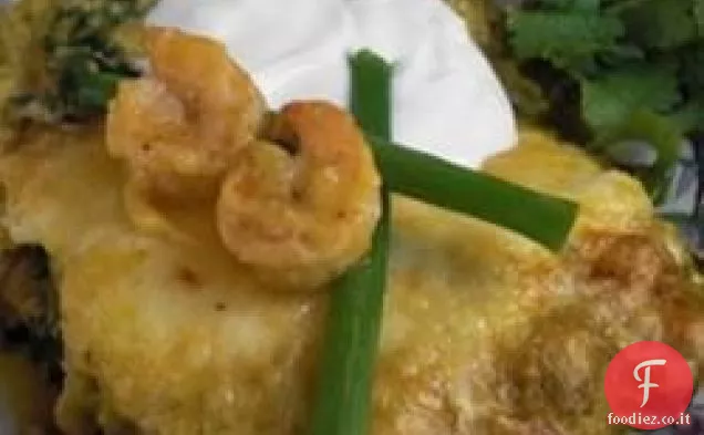 Gamberetti Enchiladas Suizas