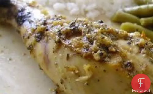 Pollo al limone mediterraneo