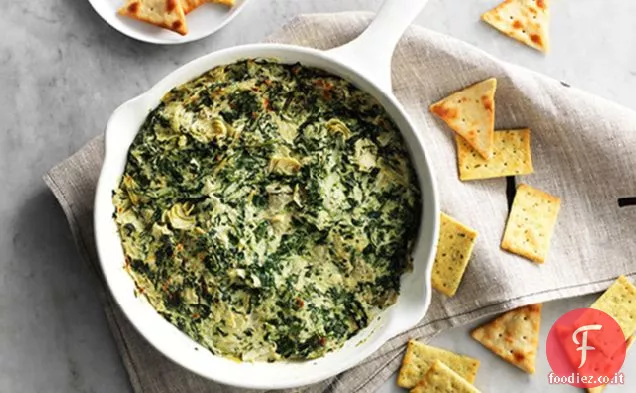Salsa salata di Parmigiano Spinaci-Carciofi