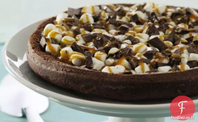 Torta Marshmallow al cioccolato e caramello