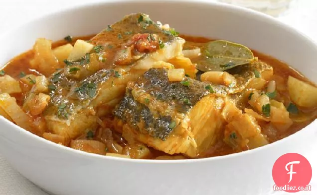 Baccalà Brasato con verdure