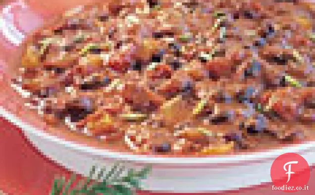 Pollo e fagioli bianchi Chili