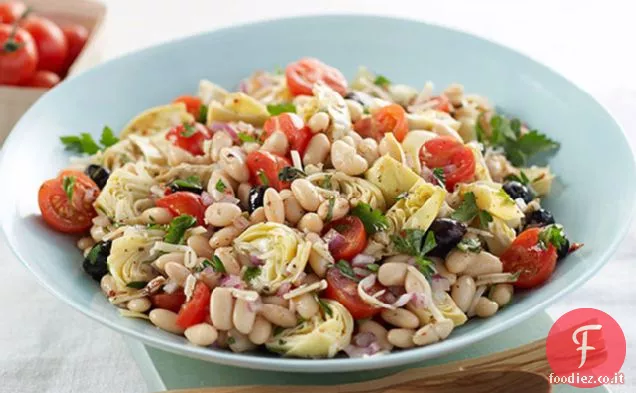 Insalata di fagioli mediterranei