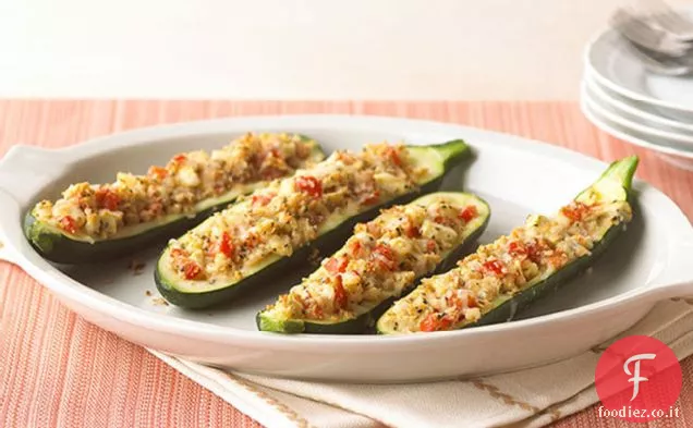 Zucchine ripiene Barche