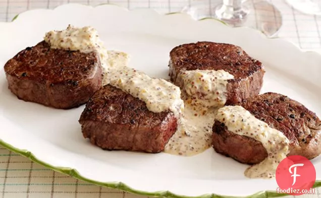 Filetto Mignon con Salsa POUPON GRIGIA
