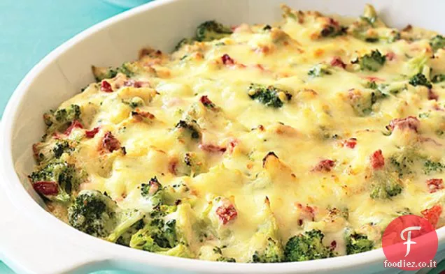 Zesty vacanza calda Broccoli Dip