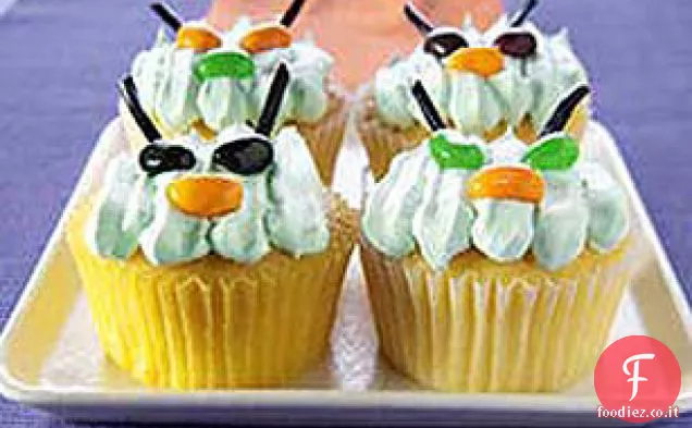 Verde mostro Cupcakes