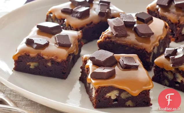 Cioccolato Bliss-Caramello Brownies