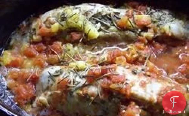 Arrosto di Maiale all'ananas Siciliano