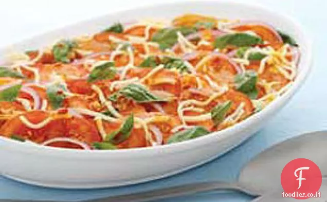 Insalata di pomodoro e basilico