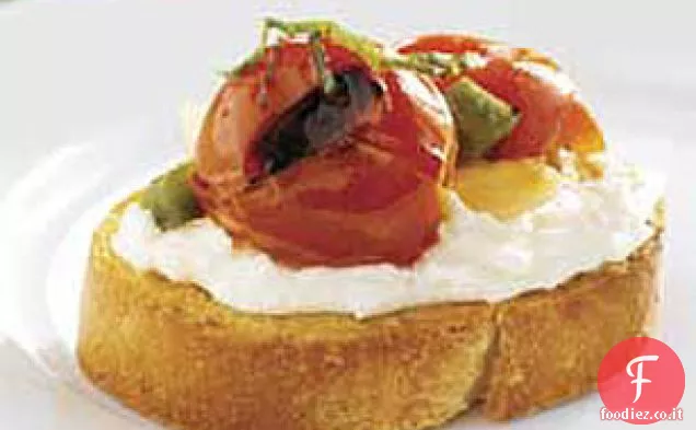 Antipasti di salsa di pomodoro alla griglia