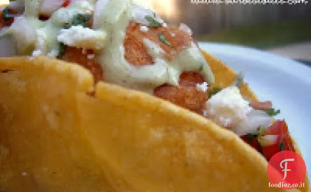 Tacos di pesce stile San Diego