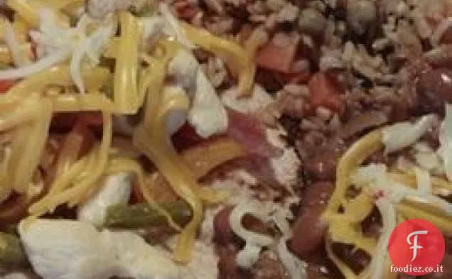 Fajitas di bistecca, cipolla e pepe