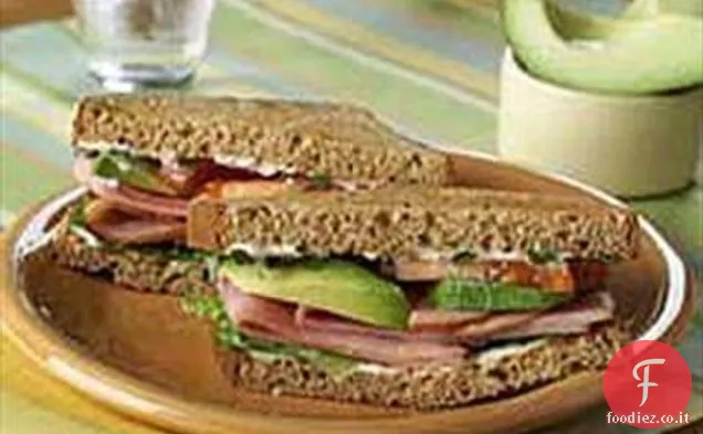 Panino al prosciutto stile California