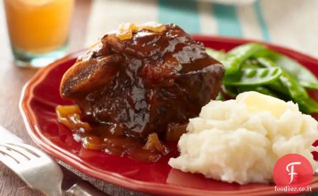 Costole corte per barbecue a fornello lento