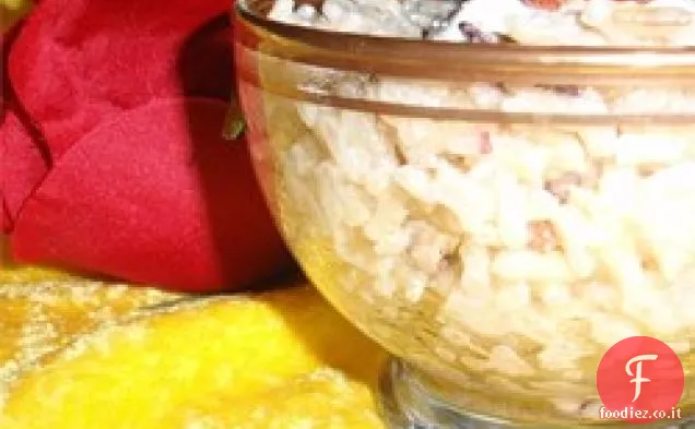 Budino di riso pecan